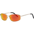 Californication, Matte Silver/Orange Mirror Lenses