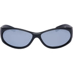 Demon Speed, Matte Black/Silver Grey Mirror Polarised Lenses