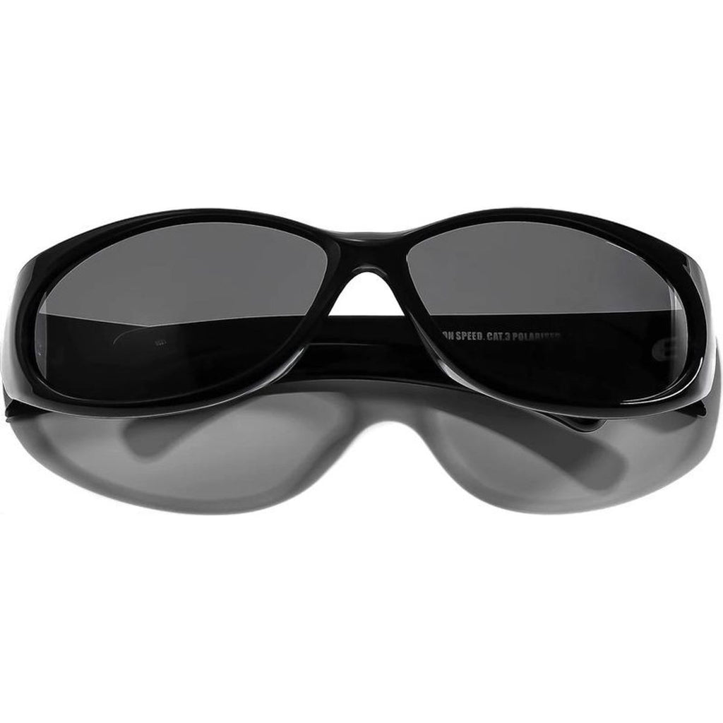 Demon Speed, Polished Black/Black Polarised Lenses