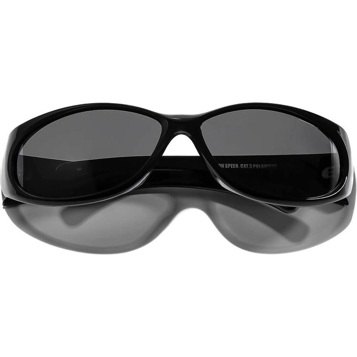 Demon Speed, Polished Black/Black Polarised Lenses