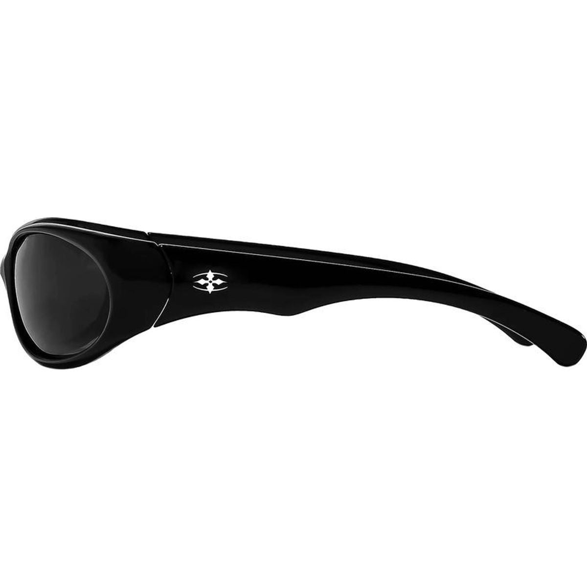 Demon Speed, Polished Black/Black Polarised Lenses