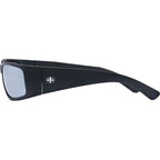 Doomsday Machine, Matte Black/Silver Mirror Polarised Lenses