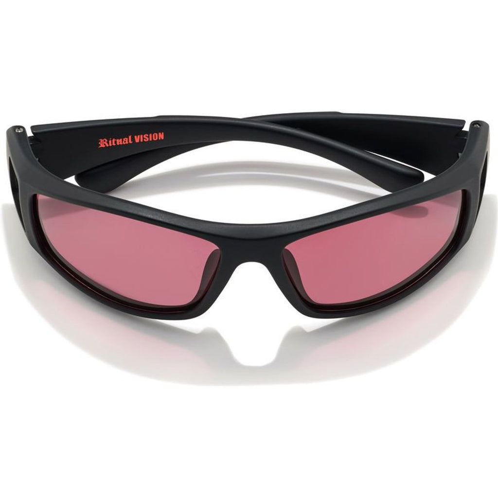 Dragster, Matte Black/Rust Polarised Lenses