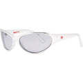 Morphine, Liquid Silver/Mid Grey Lenses