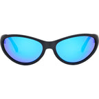 Morphine, Matte Black/Blue Mirror Polarised Lenses