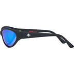 Morphine, Matte Black/Blue Mirror Polarised Lenses