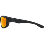 Teenage Zero, Matte Black/Orange Mirror Polarised Lenses