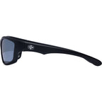 Teenage Zero, Matte Black/Silver Grey Mirror Polarised Lenses