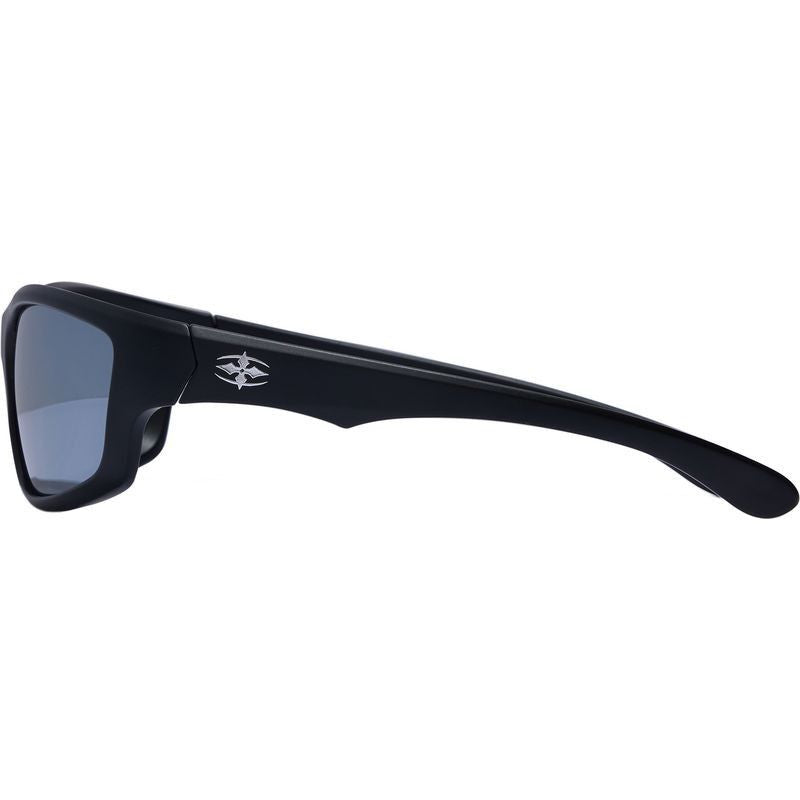 Teenage Zero, Matte Black/Silver Grey Mirror Polarised Lenses