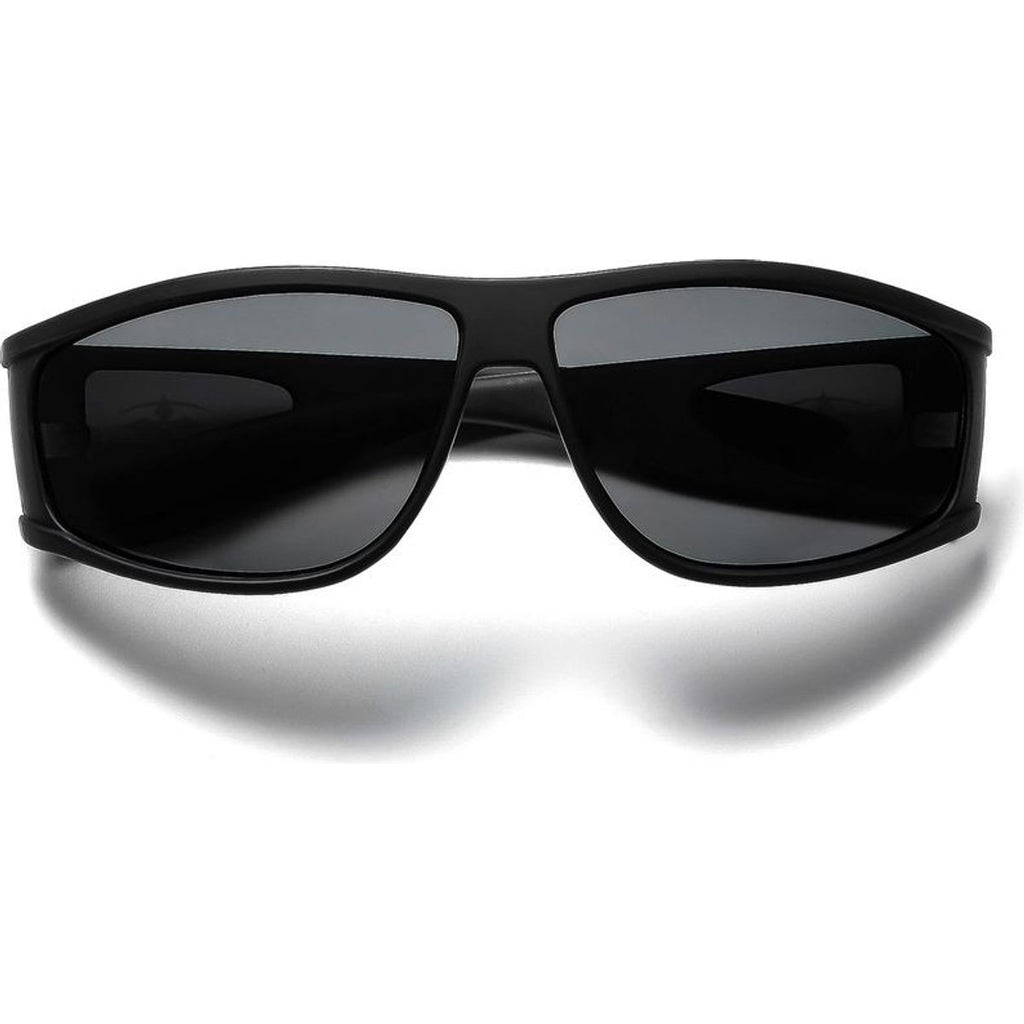 The Vacationer, Matte Black/Black Polarised Lenses