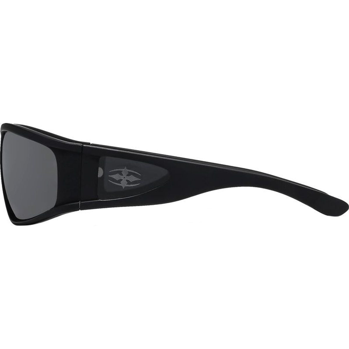 The Vacationer, Matte Black/Black Polarised Lenses