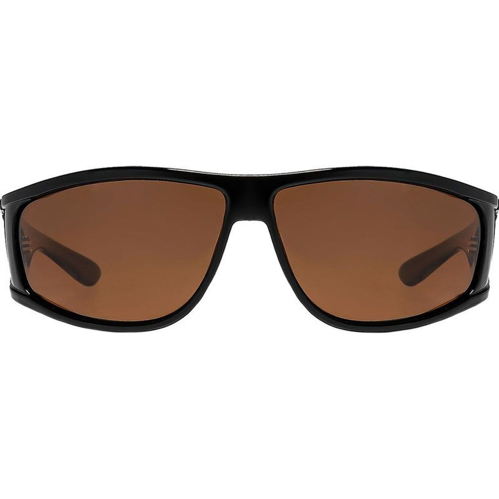 The Vacationer, Polished Black/Bronze Polarised Lenses