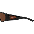 The Vacationer, Polished Black/Bronze Polarised Lenses