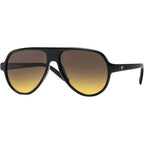 Ritual Vision Hot Rod by Harry Bryant Polished Black Amber Gradient Polarised Angle