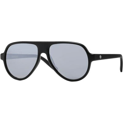 Ritual Vision Hotrod by Harry Bryant Matte Black Silver Mirror Polarised Angle