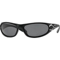 Ritual Vision Piranha Kiss Matte Black Black Polarised Angle