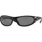 Ritual Vision Piranha Kiss Matte Black Black Polarised Angle