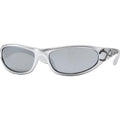 Ritual Vision Piranha Kiss Matte Chrome Silver Mirror Polarised Angle