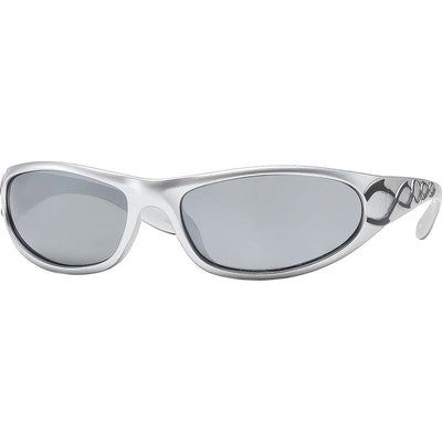 Ritual Vision Piranha Kiss Matte Chrome Silver Mirror Polarised Angle