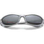 Ritual Vision Piranha Kiss Matte Chrome Silver Mirror Polarised Front2