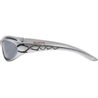 Ritual Vision Piranha Kiss Matte Chrome Silver Mirror Polarised Side