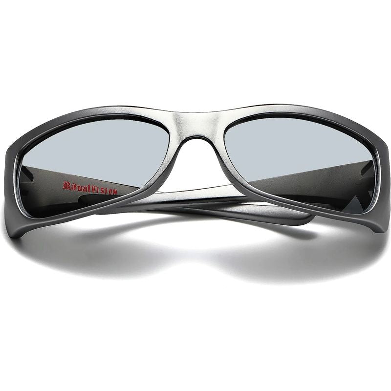 Ritual Vision Sabotage Matte Chrome Silver Polarised Front2
