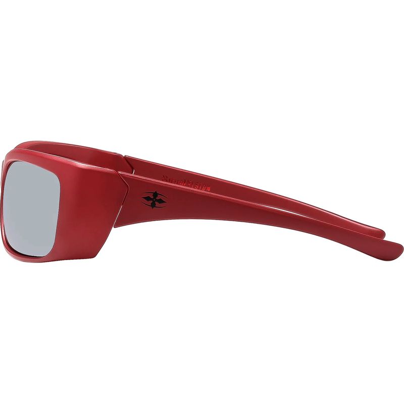 Ritual Vision Sabotage Matte Dark Red Black Mirror Polarised Side