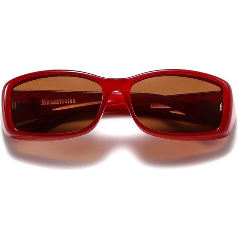 Ritual Vision Smog Cutter by Rowan Zorilla Cherry Fade Bronze Polarised Front2