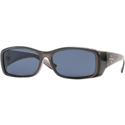 Ritual Vision Smog Cutter by Rowan Zorilla Crystal Smoke Navy Polarised Angle