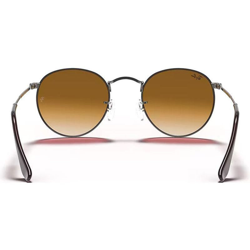 Round Flat Lens RB3447N, Gunmetal/Brown Gradient Glass Lenses