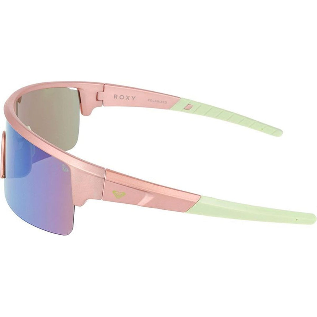 Aqua Marina, Bleached Mauve/Pink Mirror Polarised Lenses