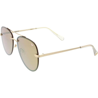 Into the Sun, Light Gold/Brown White Gold Mirror Lenses