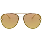 Into the Sun, Light Gold/Brown White Gold Mirror Lenses
