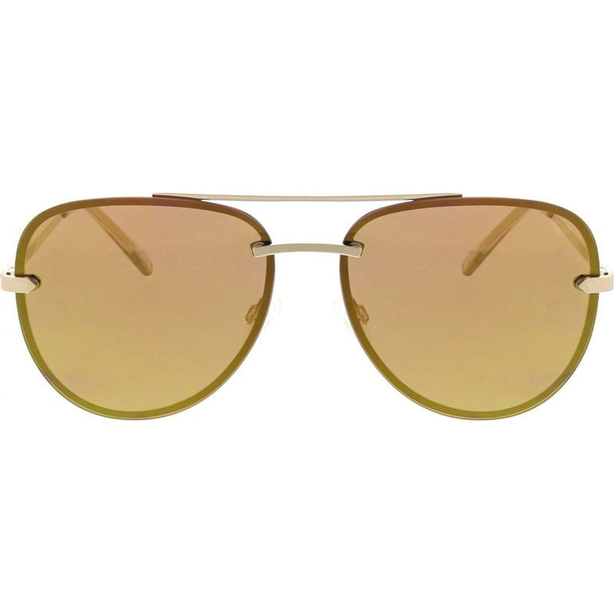 Into the Sun, Light Gold/Brown White Gold Mirror Lenses