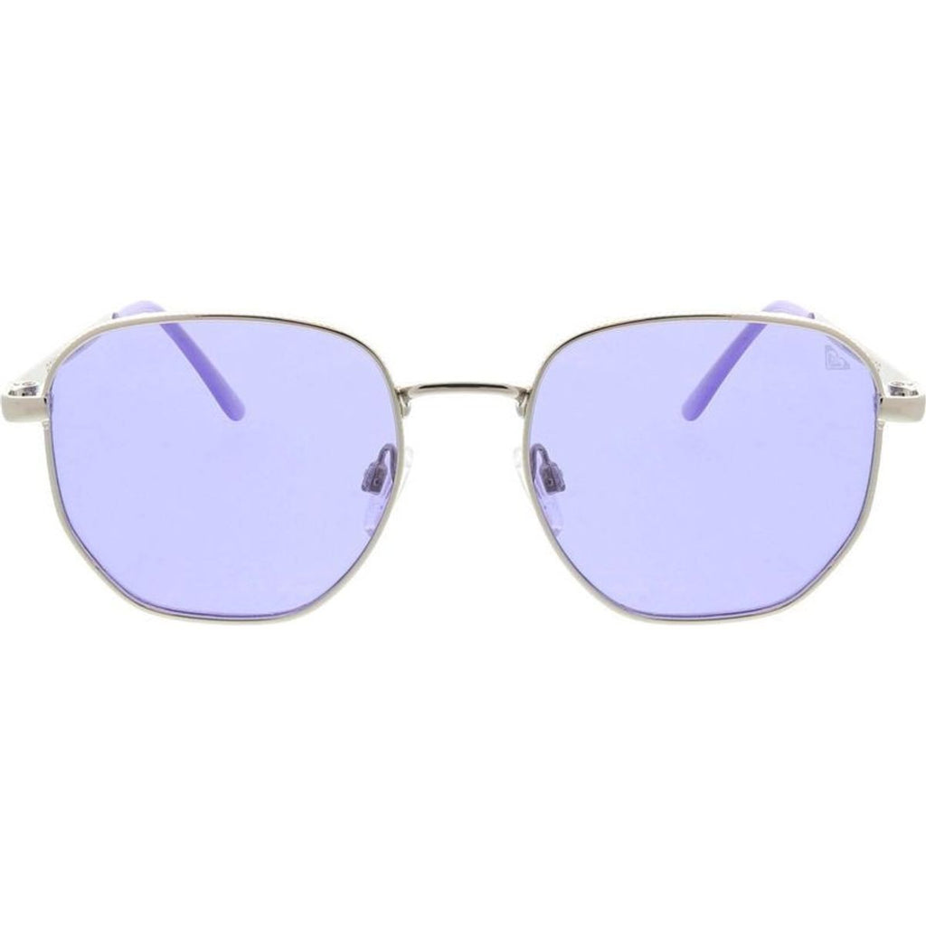 Sun Kissed, Silver/Purple Light Silver Flash Mirror Polarised Lenses