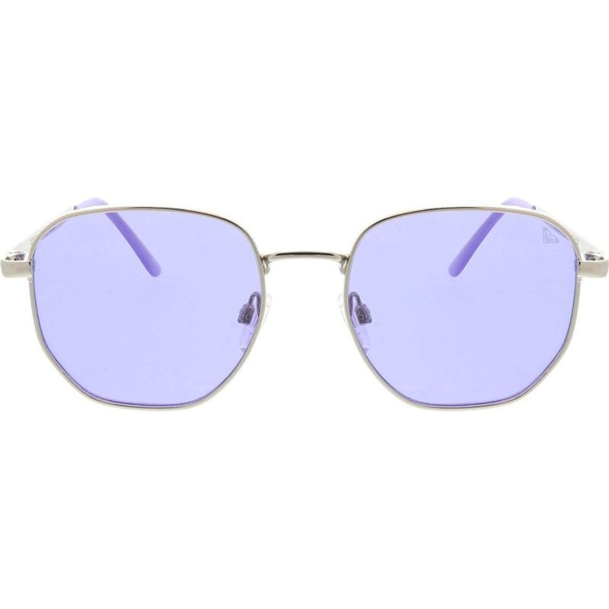 Sun Kissed, Silver/Purple Light Silver Flash Mirror Polarised Lenses