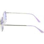 Sun Kissed, Silver/Purple Light Silver Flash Mirror Polarised Lenses