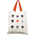 ROC Tote Bag, Cream and Orange