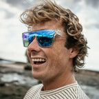 Loose Cannon, Crystal/Blue Mirror Polarised Lenses