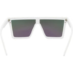 The Bar, White/Purple Flash Mirror Polarised Lenses