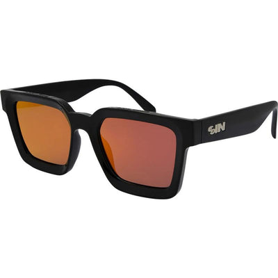 Top Shelf, Black/Red Mirror Polarised Lenses