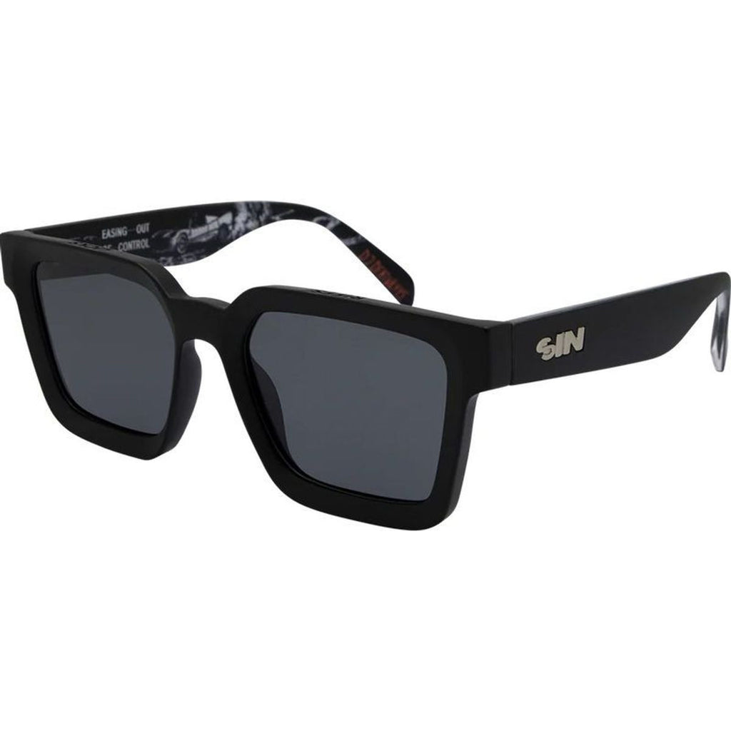 Top Shelf, Matte Black/Smoke Polarised Lenses