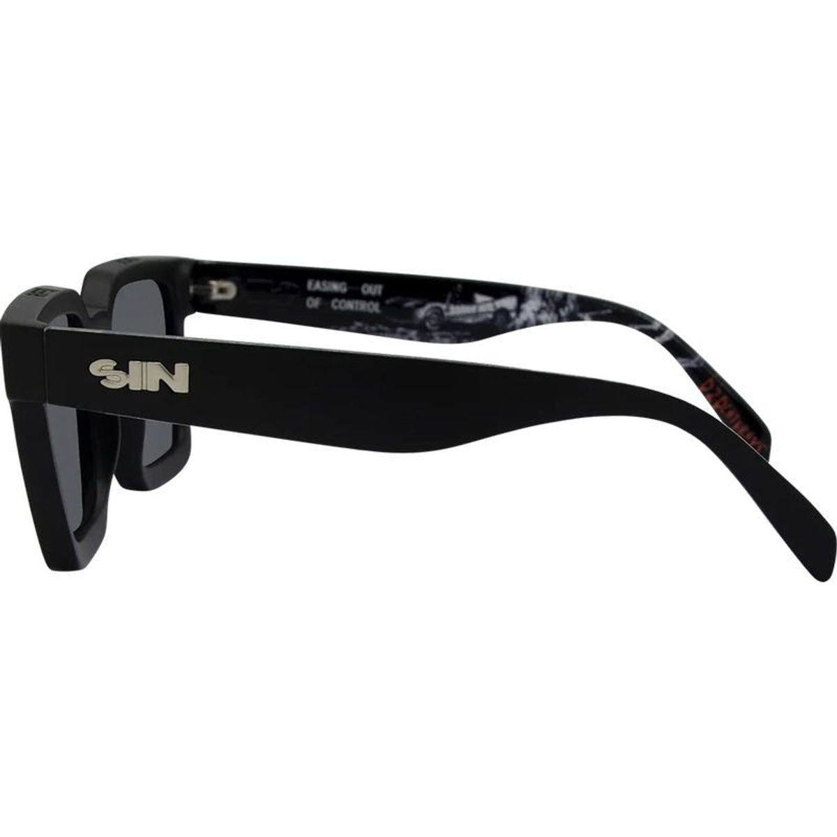 Top Shelf, Matte Black/Smoke Polarised Lenses