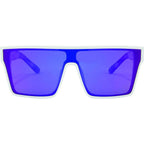 Loose Cannon, White/Purple Mirror Polarised Lenses