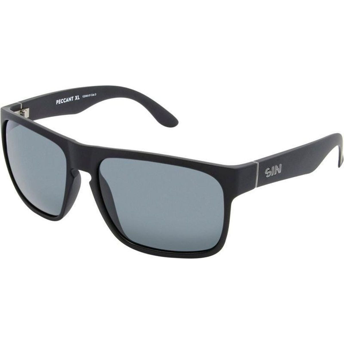 Peccant XL, Black/Smoke Polarised Lenses