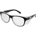 Safe & Sound Safety, Matte Black/Clear Lenses