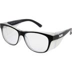 Safe & Sound Safety, Matte Black/Clear Lenses