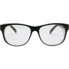Safe & Sound Safety, Matte Black/Clear Lenses