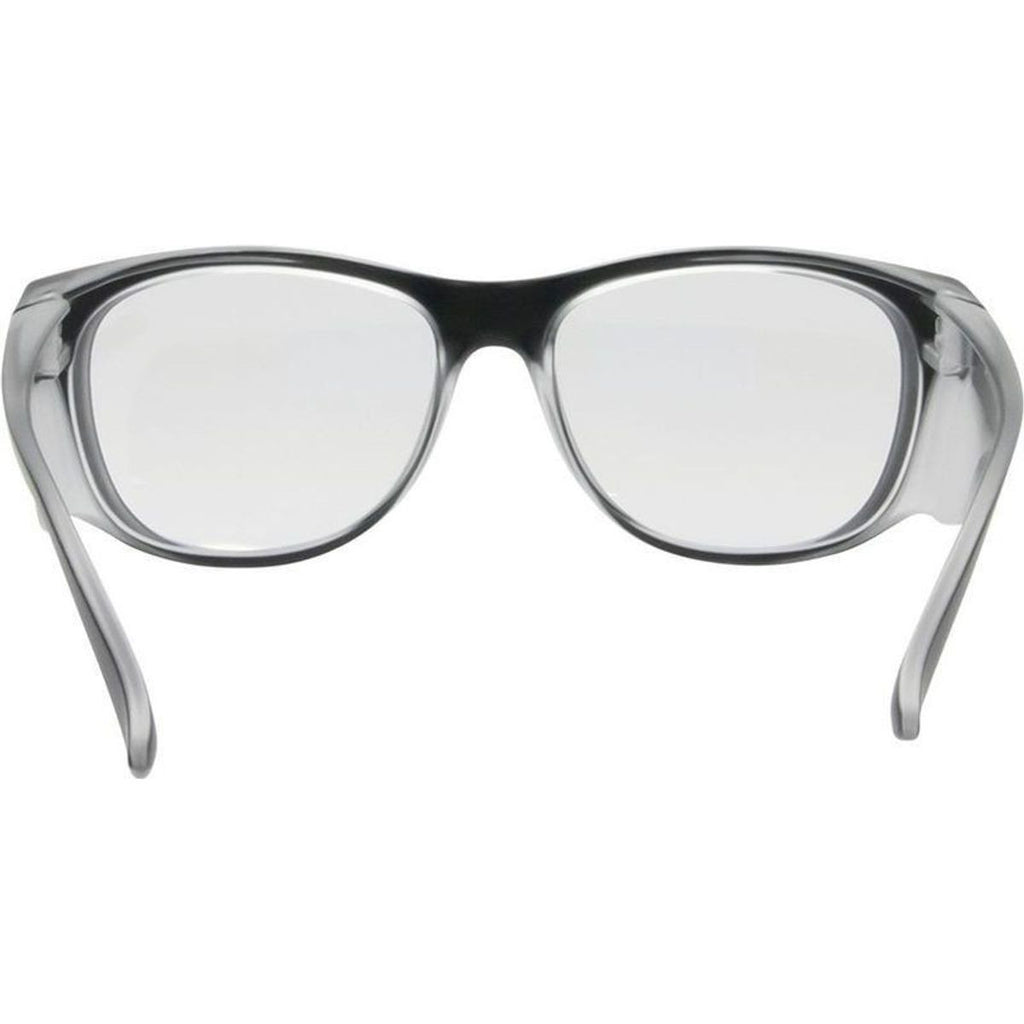 Safe & Sound Safety, Matte Black/Clear Lenses