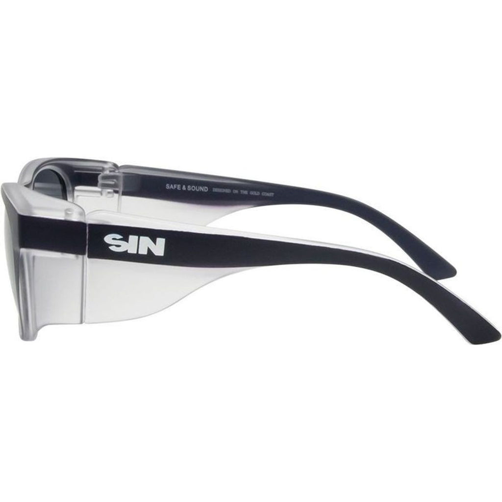 Safe & Sound Safety, Matte Navy/Smoke Lenses